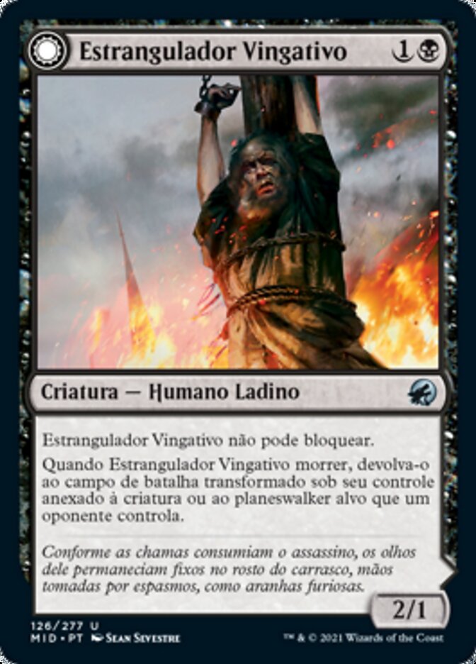 Vengeful Strangler // Strangling Grasp - Innistrad: Midnight Hunt