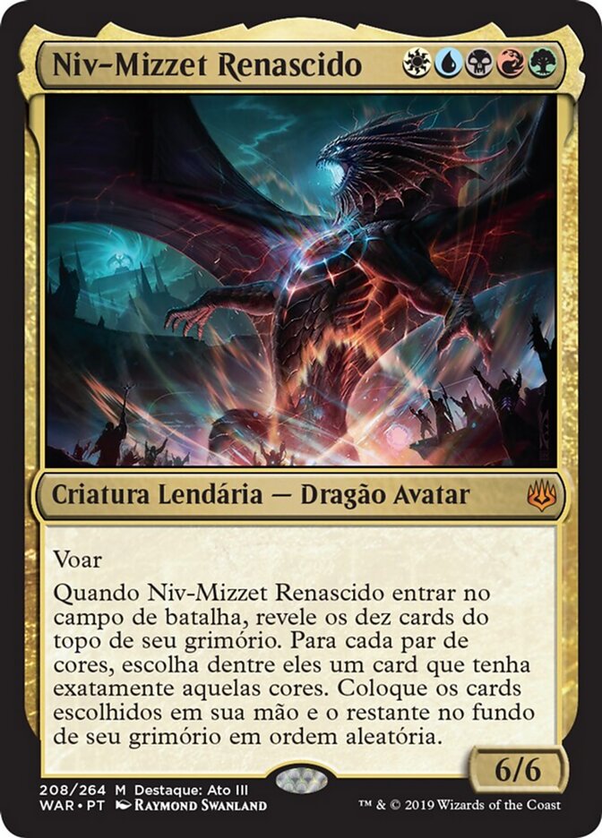 Niv-Mizzet Renascido - War of the Spark