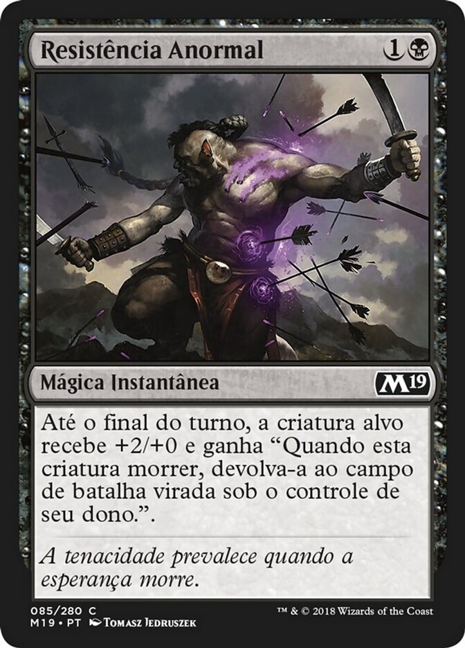 Resistência Anormal - Core Set 2019