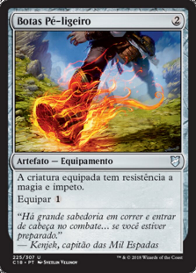 Botas Pé-ligeiro - Commander 2018