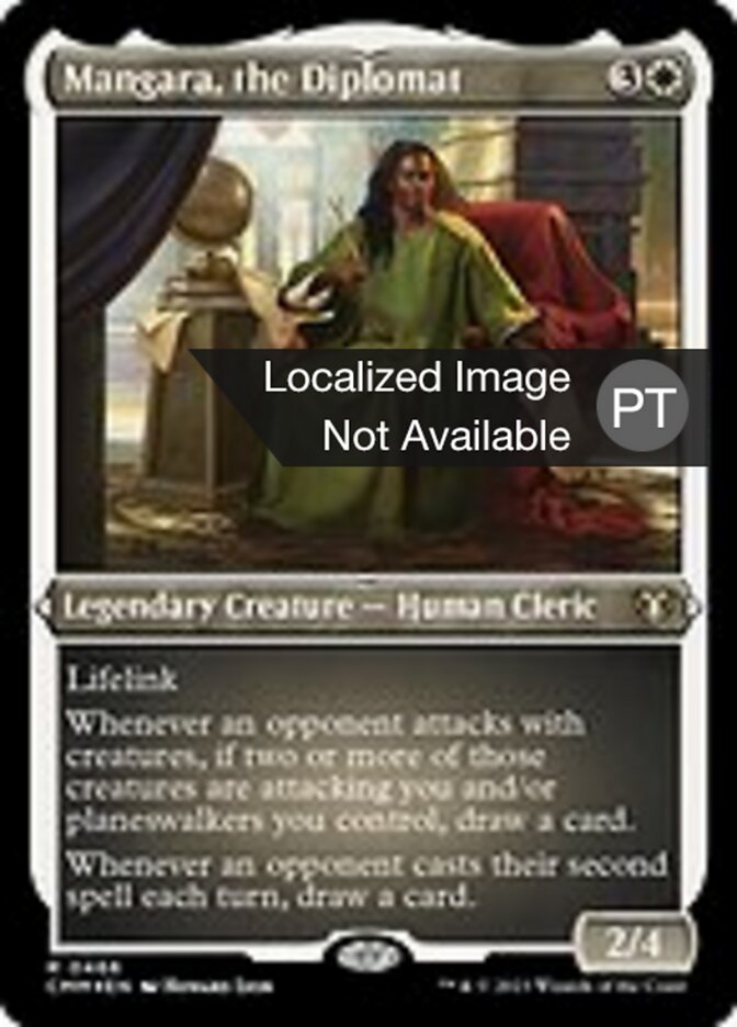 Mangara, o Diplomata - Commander Masters