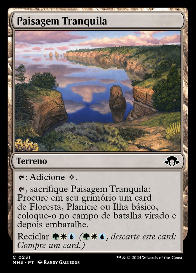 Paisagem Tranquila - Modern Horizons 3