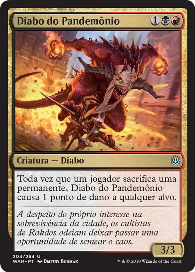 Diabo do Pandemônio - War of the Spark