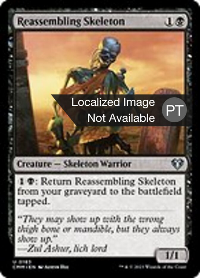 Esqueleto Remontado - Commander Masters