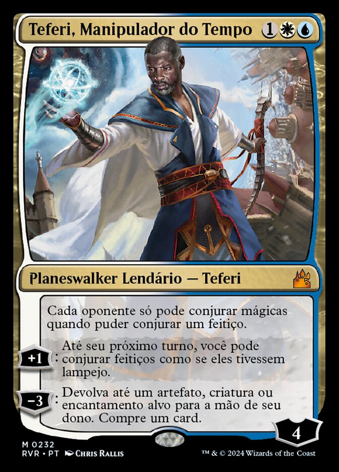 Teferi, Manipulador do Tempo - Ravnica Remastered