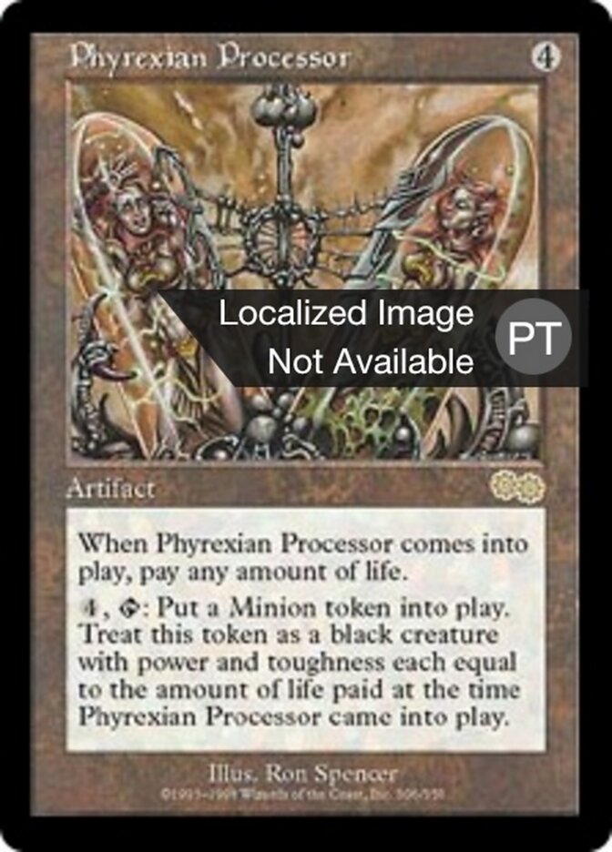 Processador Phyrexiano - Urza's Saga