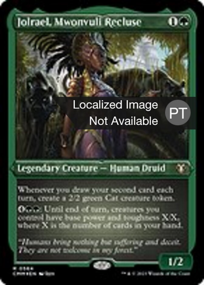 Jolrael, Reclusa Mwonvuli - Commander Masters