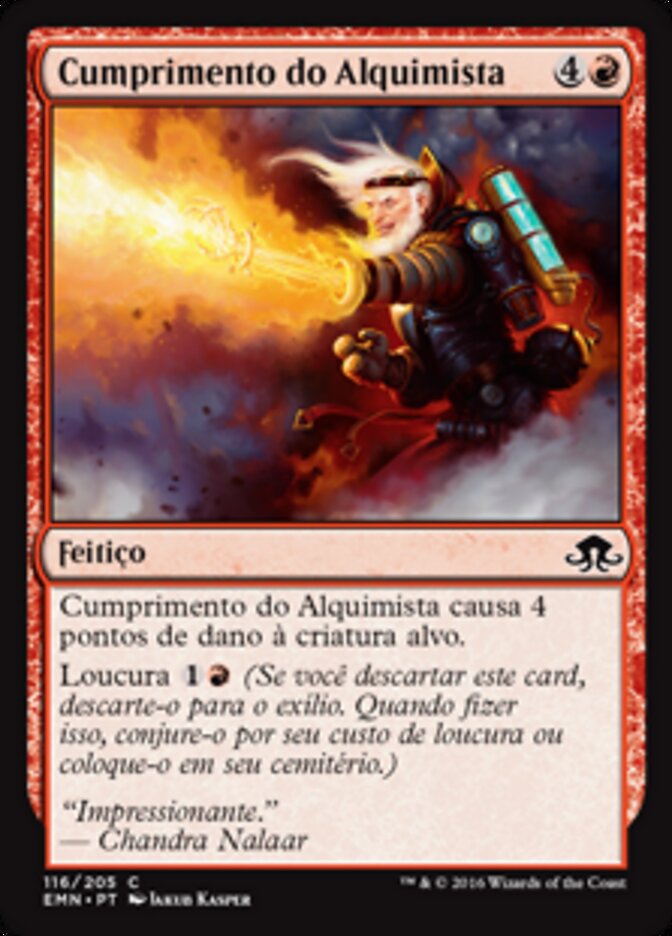 Cumprimento do Alquimista - Eldritch Moon
