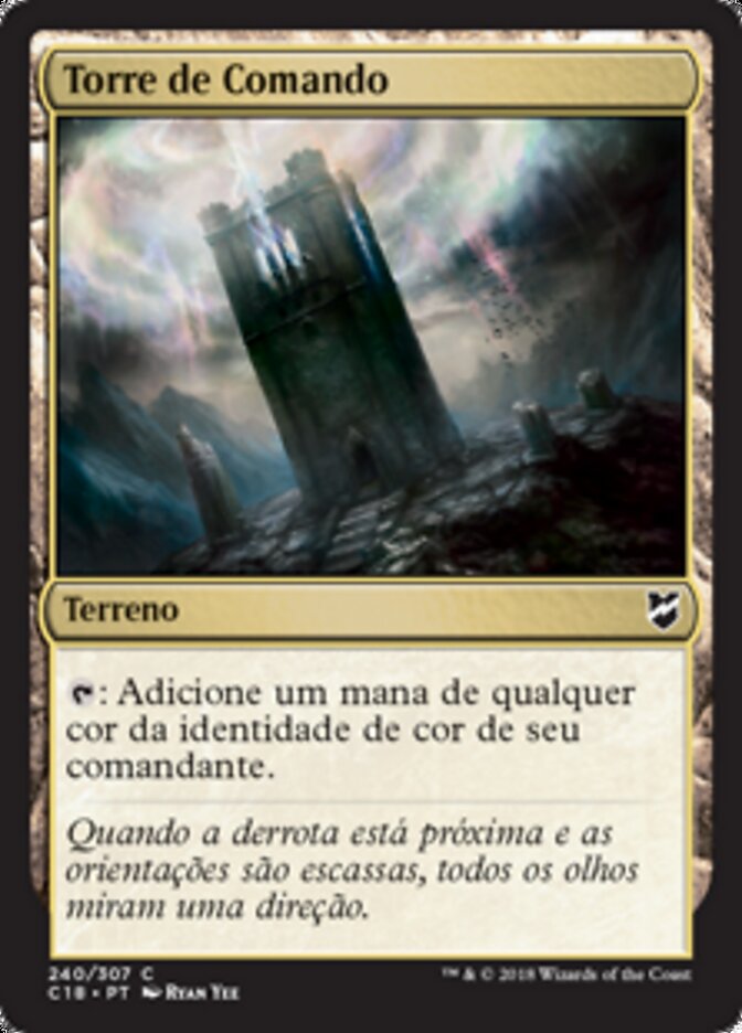 Torre de Comando - Commander 2018