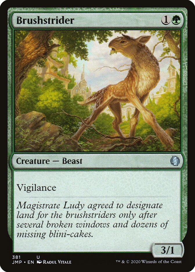 Brushstrider - Jumpstart