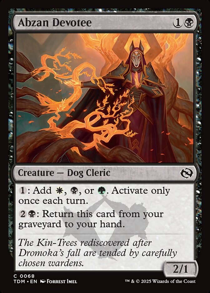 Abzan Devotee - Tarkir: Dragonstorm
