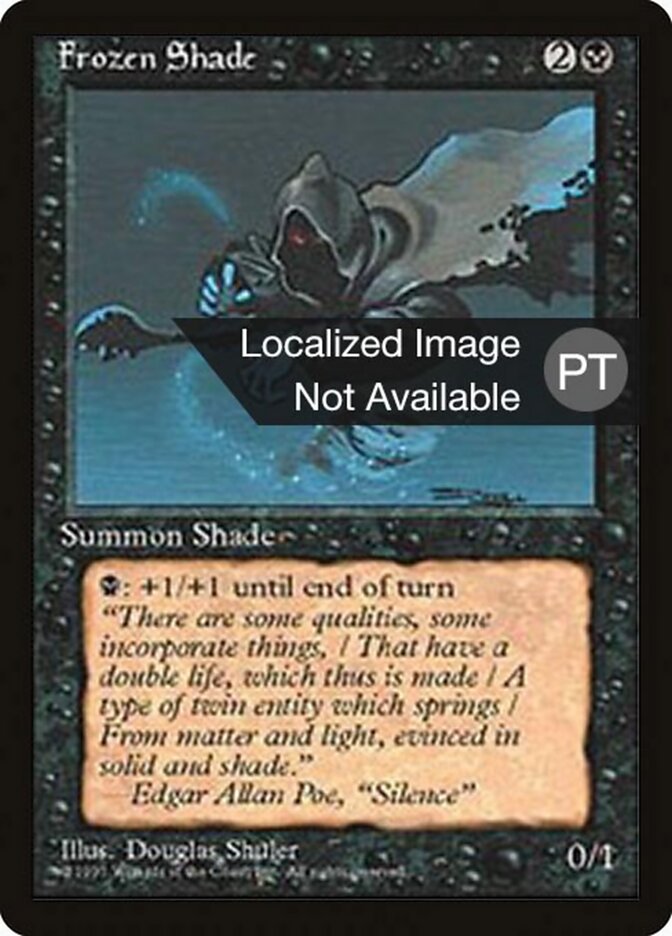 Sombra Materializada - Fourth Edition Foreign Black Border