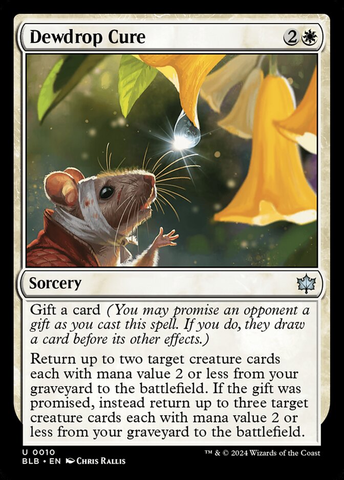 Dewdrop Cure - Bloomburrow