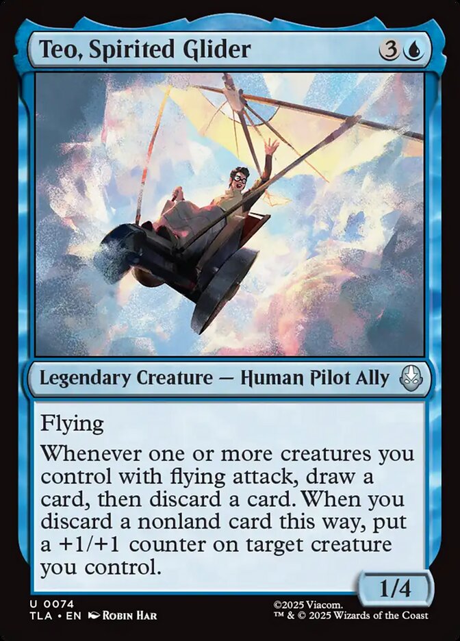 Teo, Spirited Glider - Avatar: The Last Airbender