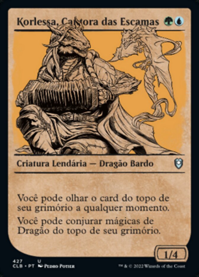 Korlessa, Cantora das Escamas - Commander Legends: Battle for Baldur's Gate