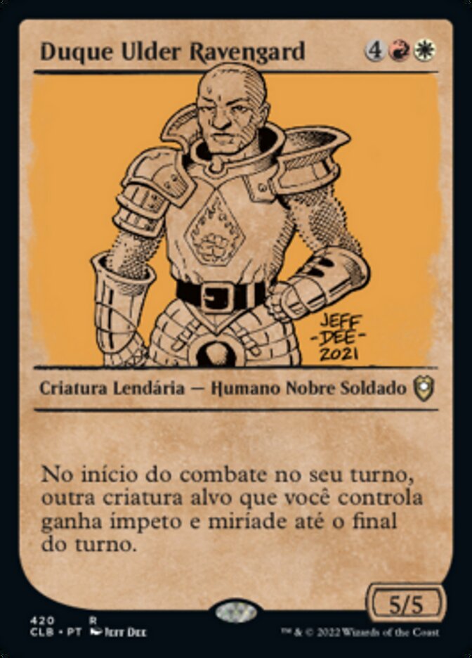 Duque Ulder Ravengard - Commander Legends: Battle for Baldur's Gate