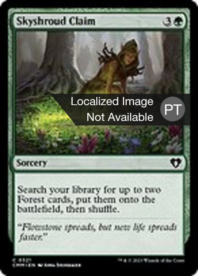 Reivindicação de Mantoceleste - Commander Masters