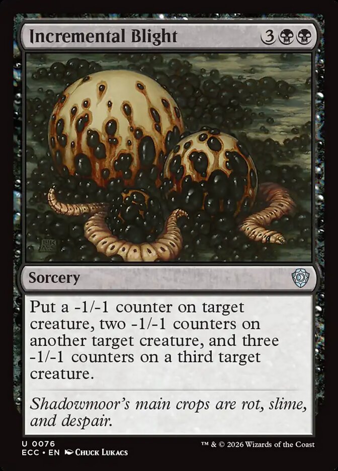 Incremental Blight - Lorwyn Eclipsed Commander