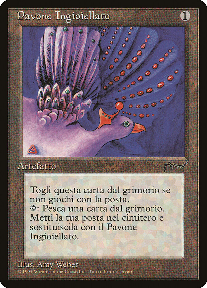 Pavone Ingioiellato - Rinascimento