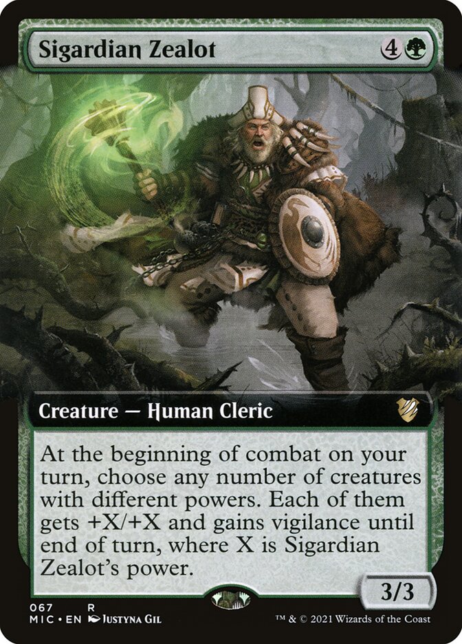 Sigardian Zealot - Midnight Hunt Commander