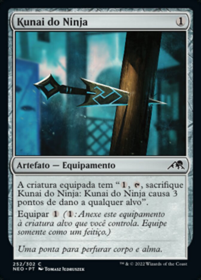 Kunai do Ninja - Kamigawa: Neon Dynasty