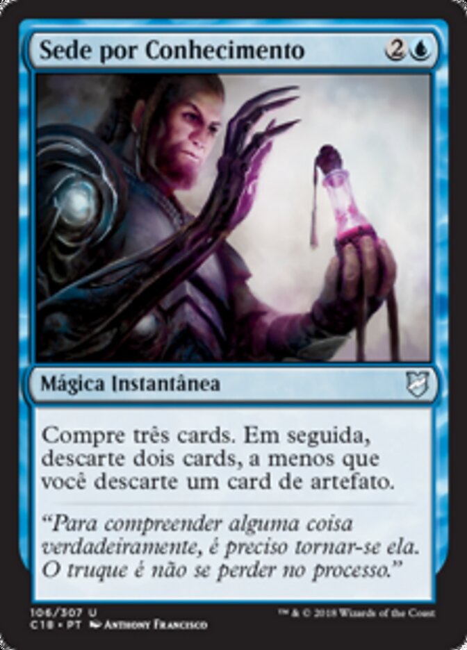 Sede por Conhecimento - Commander 2018