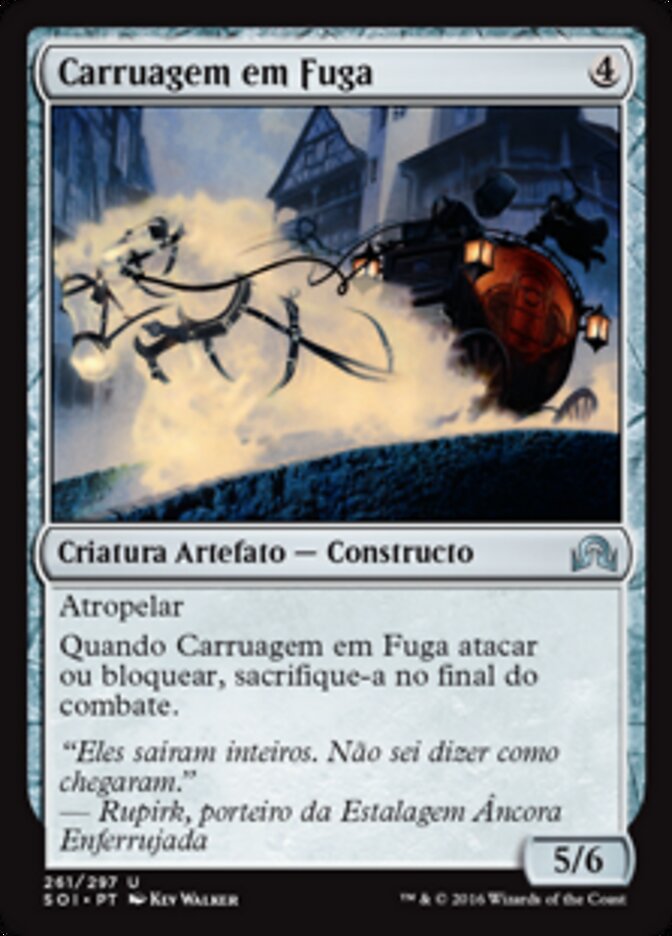 Carruagem em Fuga - Shadows over Innistrad