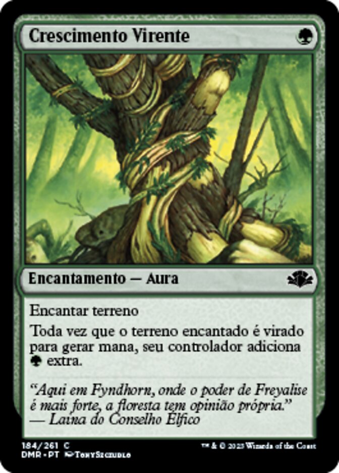 Crescimento Virente - Dominaria Remastered