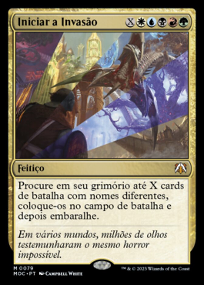 Iniciar a Invasão - March of the Machine Commander