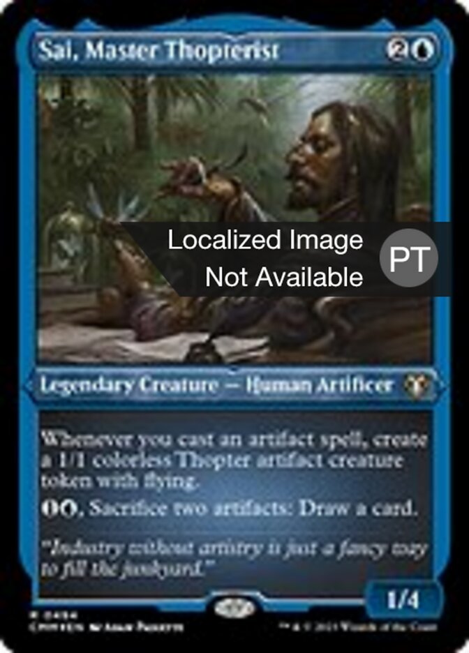 Sai, Topterista Mestre - Commander Masters