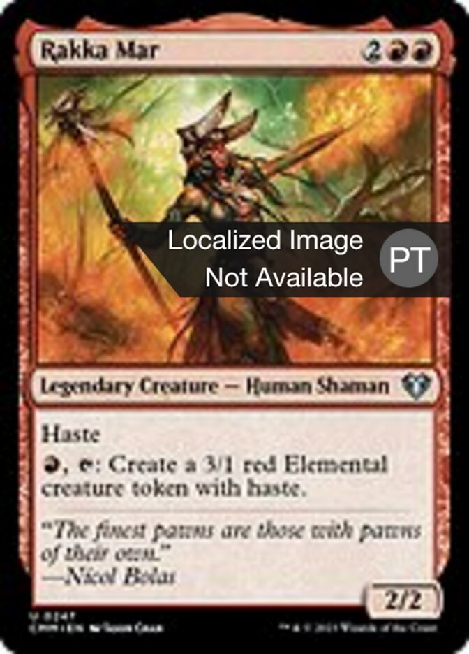Rakka Mar - Commander Masters