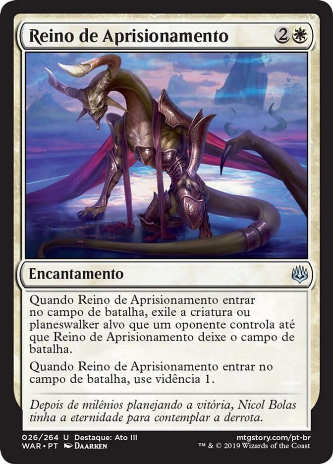 Reino de Aprisionamento - War of the Spark