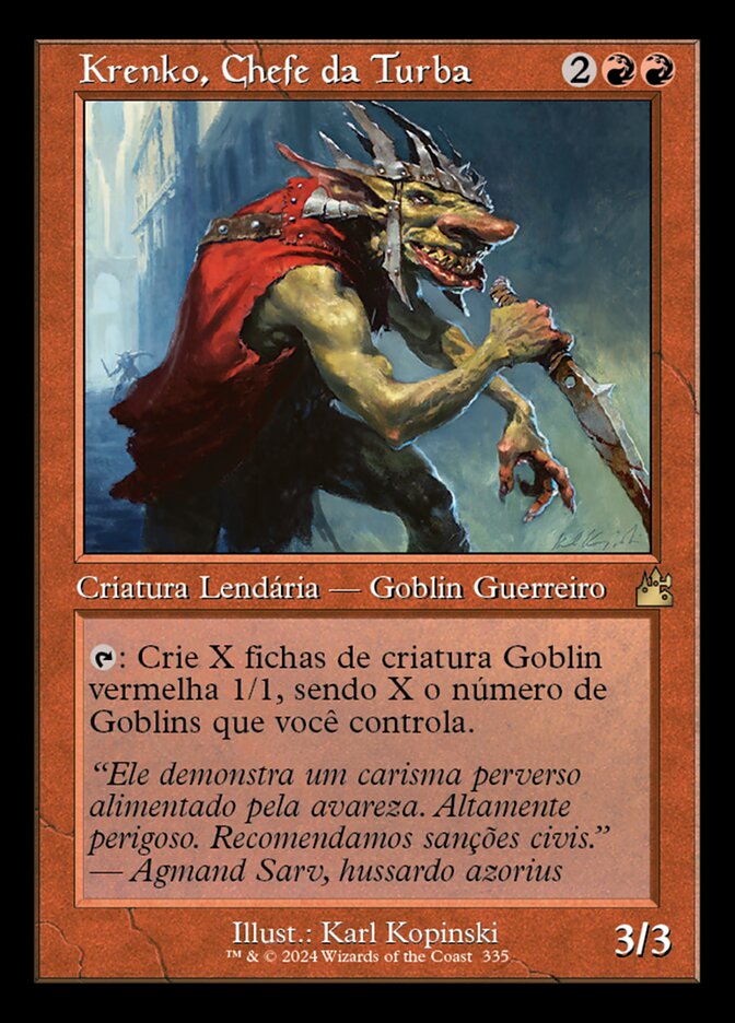 Krenko, Chefe da Turba - Ravnica Remastered