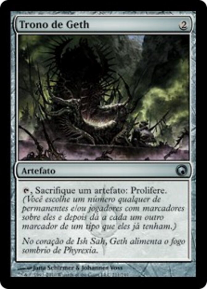 Trono de Geth - Scars of Mirrodin
