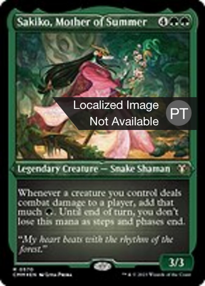 Sakiko, Mãe do Verão - Commander Masters
