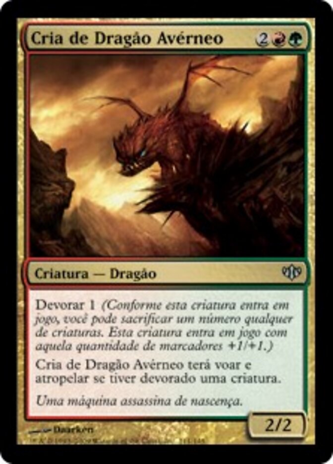 Cria de Dragão Avérneo - Conflux