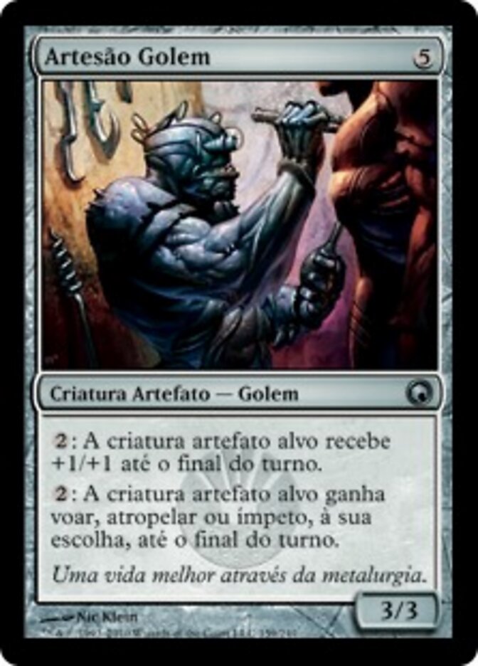 Artesão Golem - Scars of Mirrodin