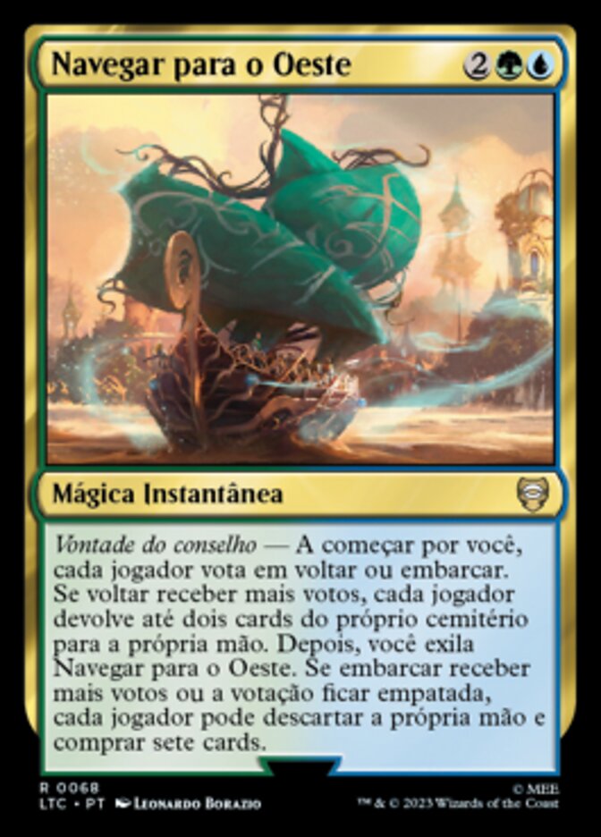 Navegar para o Oeste - Tales of Middle-earth Commander