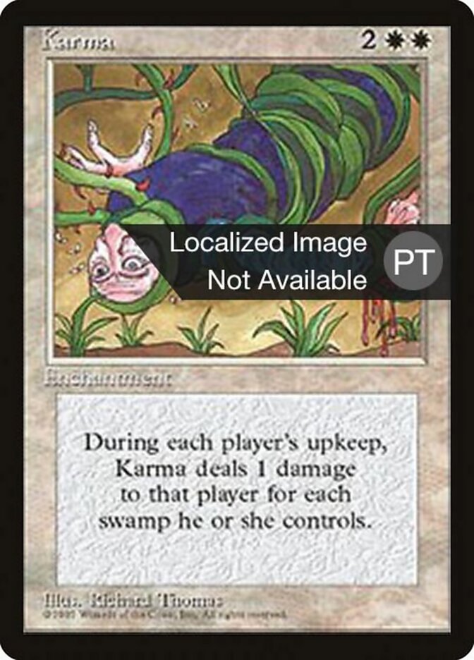 Karma - Fourth Edition Foreign Black Border