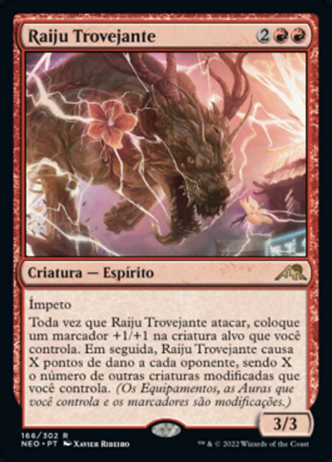 Raiju Trovejante - Kamigawa: Neon Dynasty