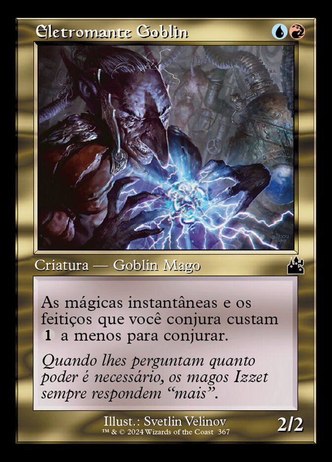 Eletromante Goblin - Ravnica Remastered