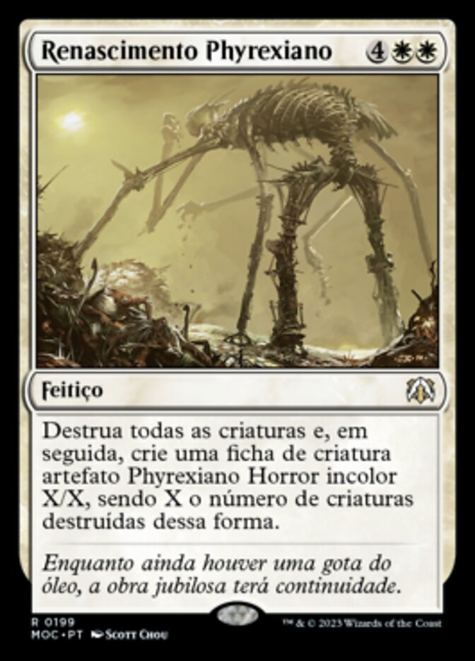 Renascimento Phyrexiano - March of the Machine Commander