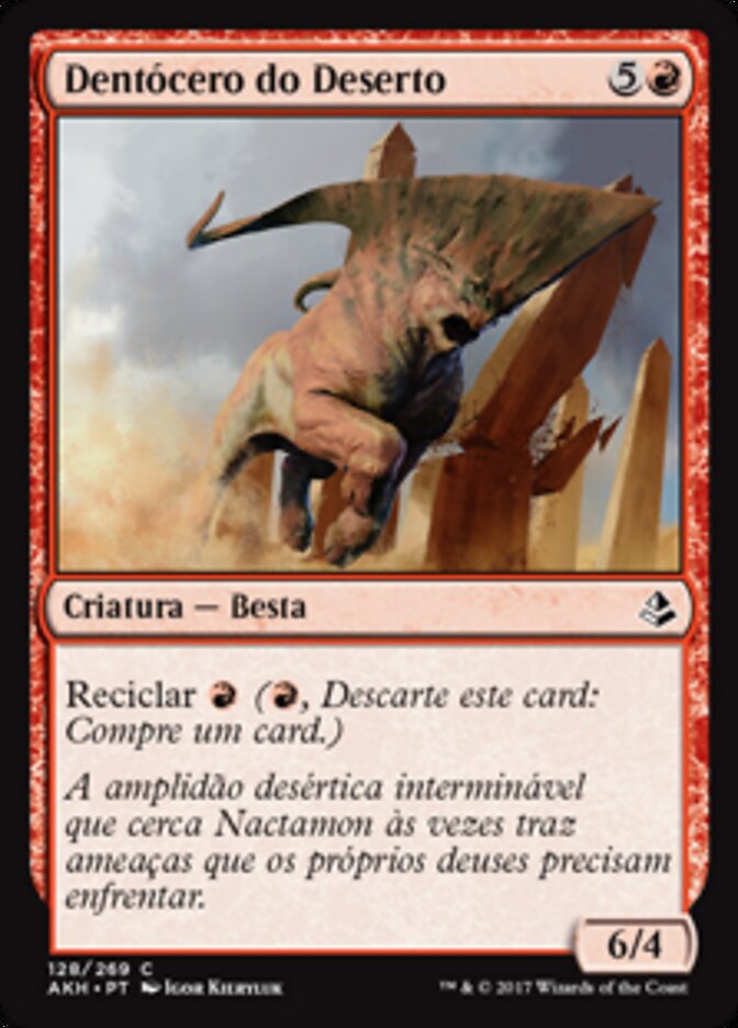 Dentócero do Deserto - Amonkhet
