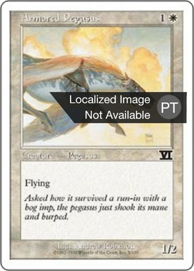 Pégaso de Armadura - Classic Sixth Edition