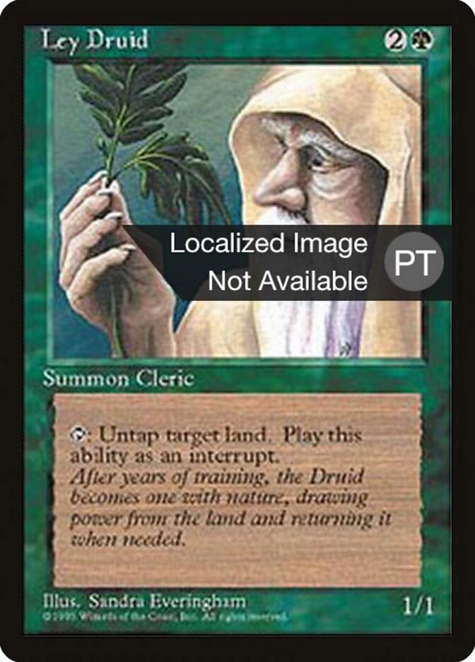 Druida da Pradaria - Fourth Edition Foreign Black Border