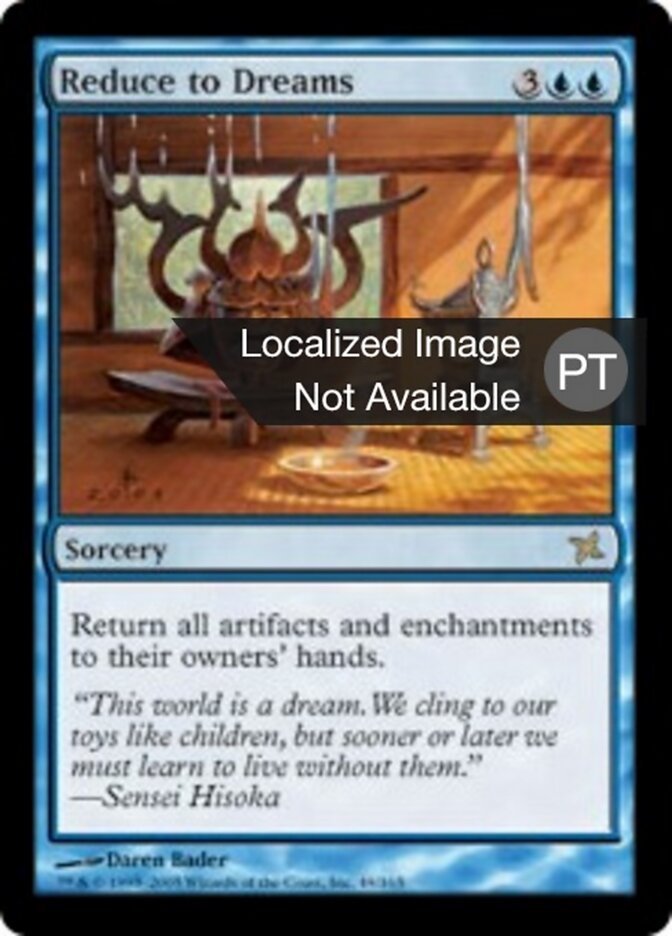 Reduzir a Sonhos - Betrayers of Kamigawa