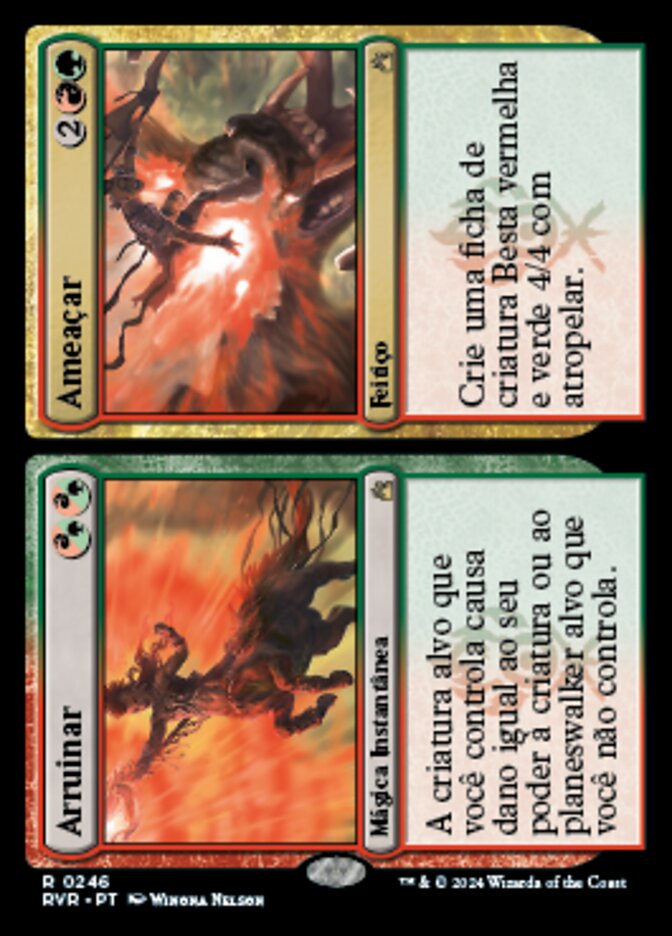 Thrash // Threat - Ravnica Remastered