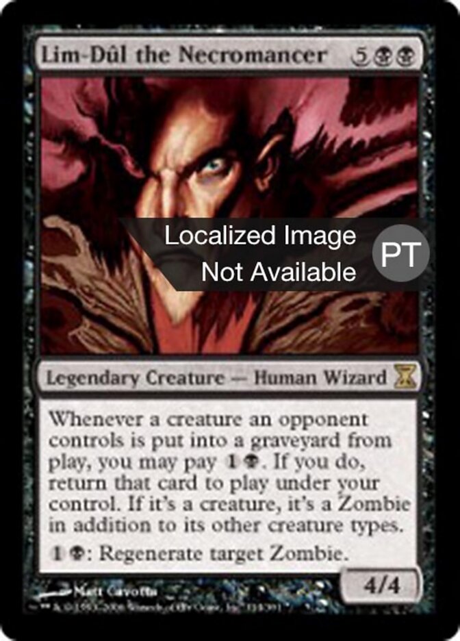 Lim-Dûl, o Necromante - Time Spiral