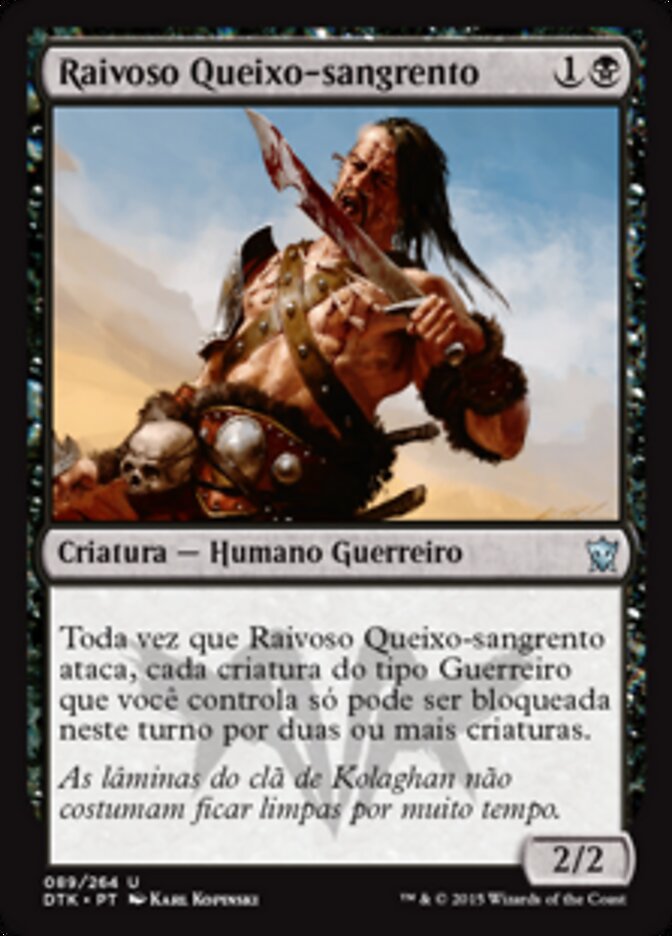 Raivoso Queixo-sangrento - Dragons of Tarkir