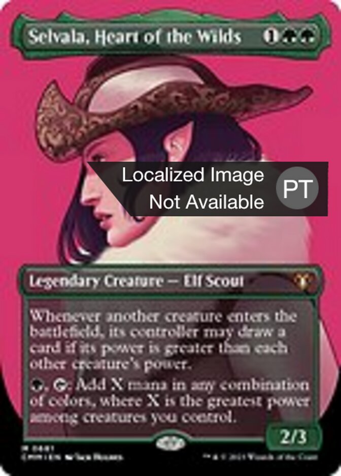 Selvala, Coração das Matas - Commander Masters